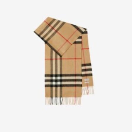 Burberry Classic Check Cashmere Scarf